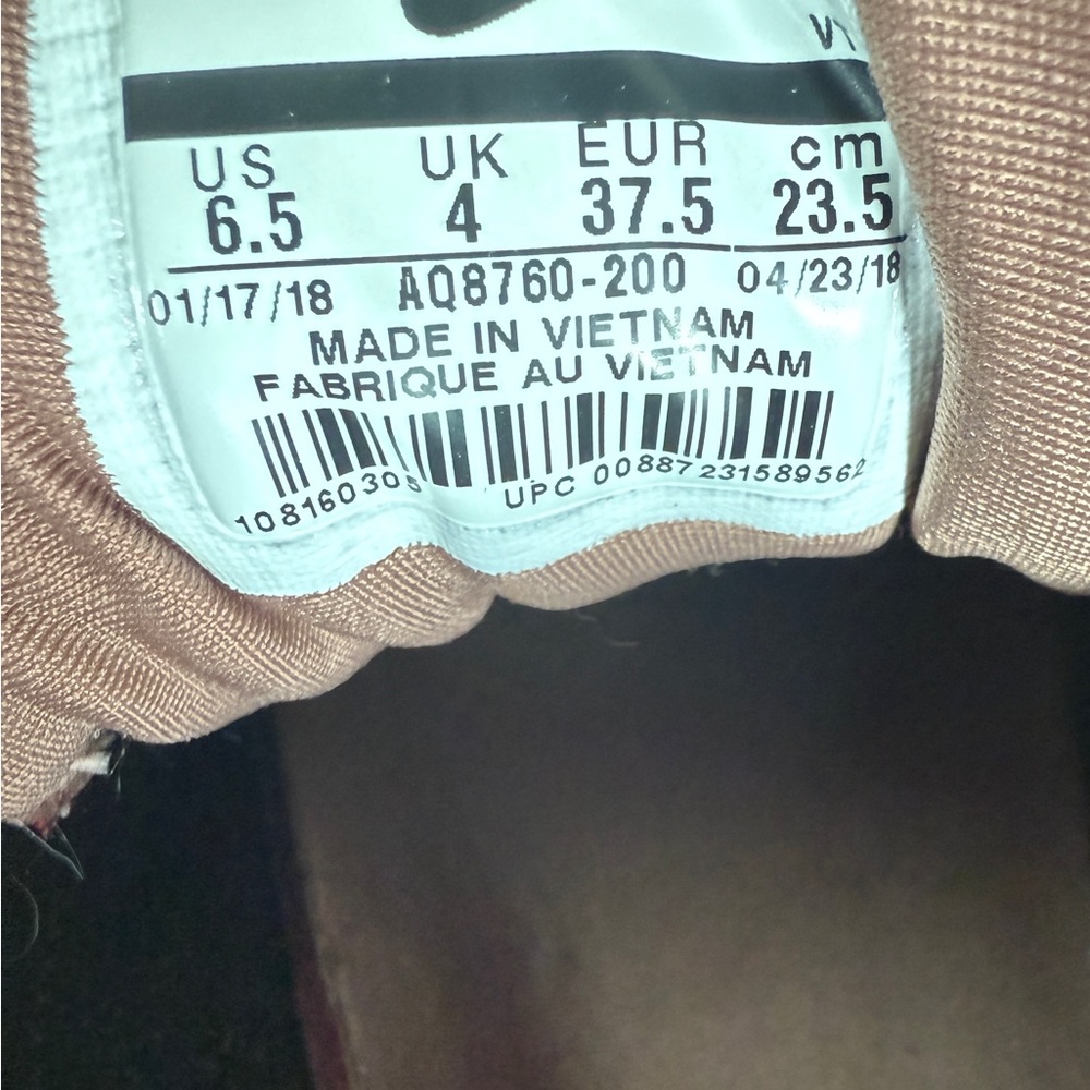 Nike Air Max 97 Taupe Rose Gold Sneakers – Size 6.5 - Picture 12 of 14